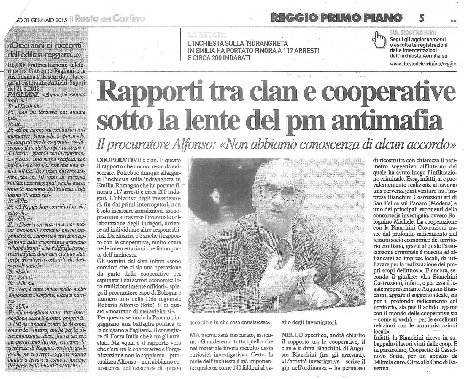 Rapporti tra clan e cooperative sotto la lente del pm antimafia - Mafie ...