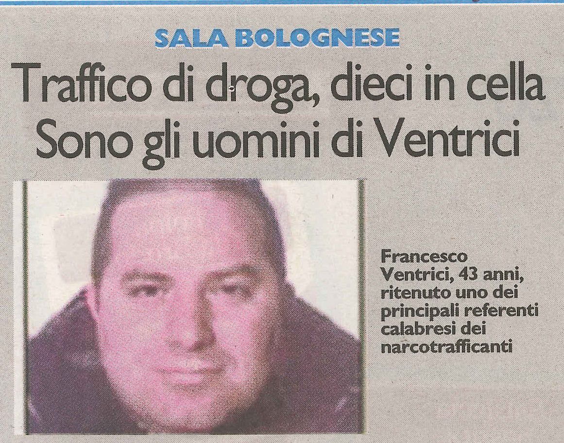 Traffico di droga, dieci in cella - Sono gli uomini di Ventrici - Mafie ...