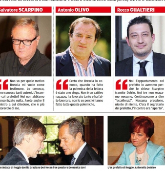 Brescia “convoca” Delrio e l’ex questore