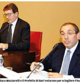 Il Prefetto e Muzzarelli volevano sciogliere Finale